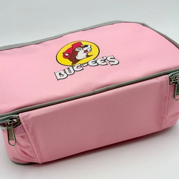 BUCEE’S‎Pink Insulated Lunch Box Lunch Tote NWT